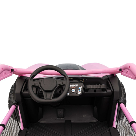 Slika za KikkaBoo® Vozilo na akumulator Candy Buggy Pink + 12V/10AH