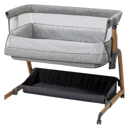 FreeON® Obposteljna posteljica Bliss s predalom grey