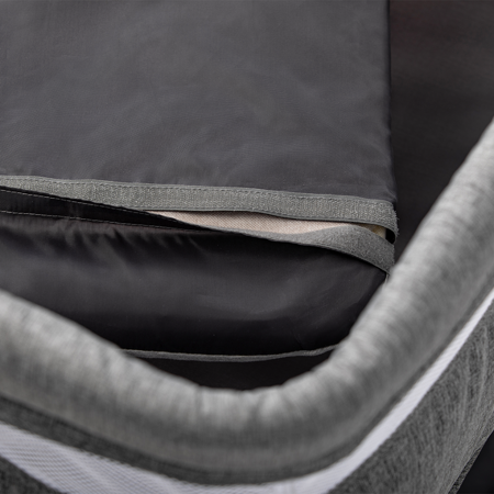 FreeON® Obposteljna posteljica Bliss s predalom grey