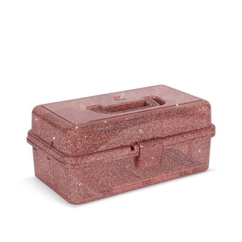 Konges Sløjd® Kovček za ustvarjanje Glitter Rose