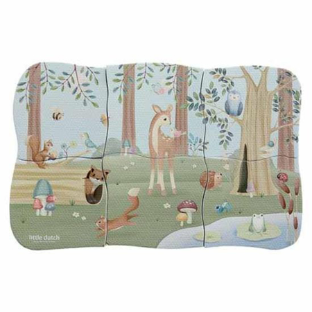 Slika za Little Dutch® Pjenasta slagalica za kupanje Forest Friends