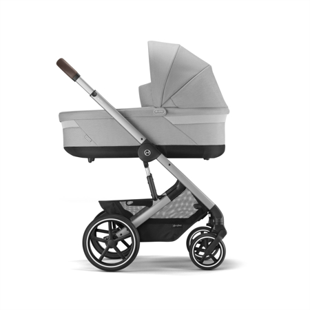Picture of Cybex® 3in1 Stroller Balios S Lux + Carry Cot + Cloud G Car Seat Stone Grey