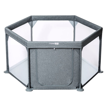 Slika za FreeON® Dječja ogradica Hexagon Grey Antracit