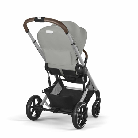 Slika za Cybex® Dječja kolica 2u1 Talos S LUX (0-22 kg) Stone Grey (Silver Frame)