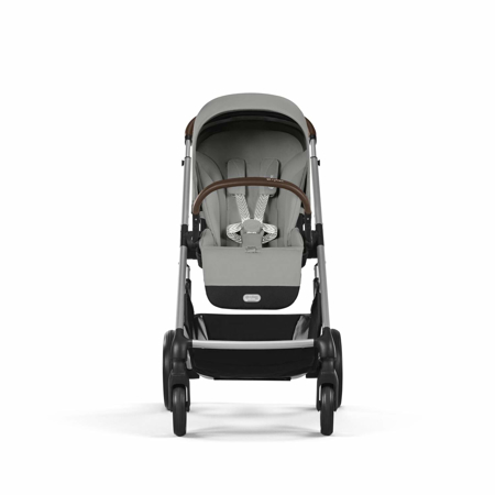 Slika za Cybex® Dječja kolica 2u1 Talos S LUX (0-22 kg) Stone Grey (Silver Frame)