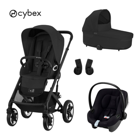 Slika za Cybex® Dječja kolica 3u1 Talos S Lux + Autosjedalica Aton B2 Black