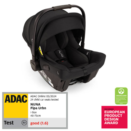 Immagine di Nuna® Passeggino con navicella  3in1 Demi™ Next + Pipa™ Urbn Caviar