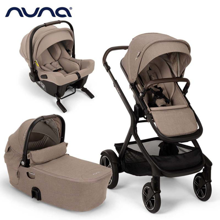 Slika Nuna® Otroški voziček 3v1 Demi™ Next + Pipa™ Urbn Cedar
