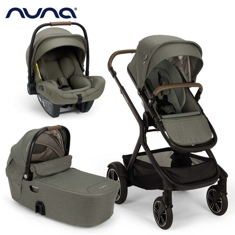 Nuna® Otroški voziček 3v1 Demi™ Next + Pipa™ Next Pine