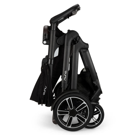 Nuna® Otroški voziček 4v1 Demi™ Next + Pipa™ Next Caviar + Isofix baza Next