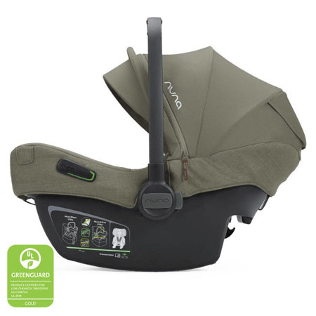 Nuna® Otroški voziček 4v1 Demi™ Next + Pipa™ Next Pine + Isofix baza Next
