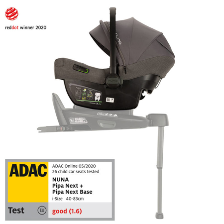 Picture of Nuna® Stroller 4in1 Demi™ Next + Pipa™ Next Thunder + Isofix Base Next
