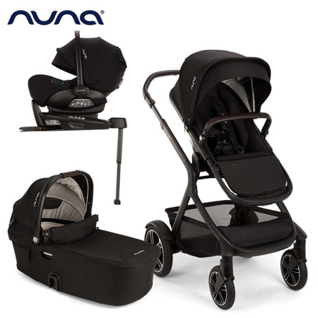 Slika Nuna® Otroški voziček 4v1 Demi™ Next + Arra™ Flex Caviar + Isofix baza Next