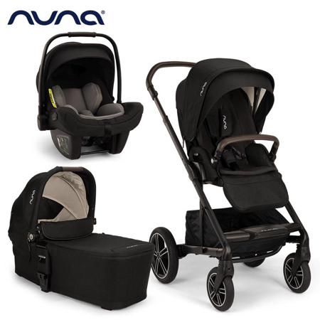 Nuna® Otroški voziček 3v1 Mixx™ Next + Pipa™ Next Caviar
