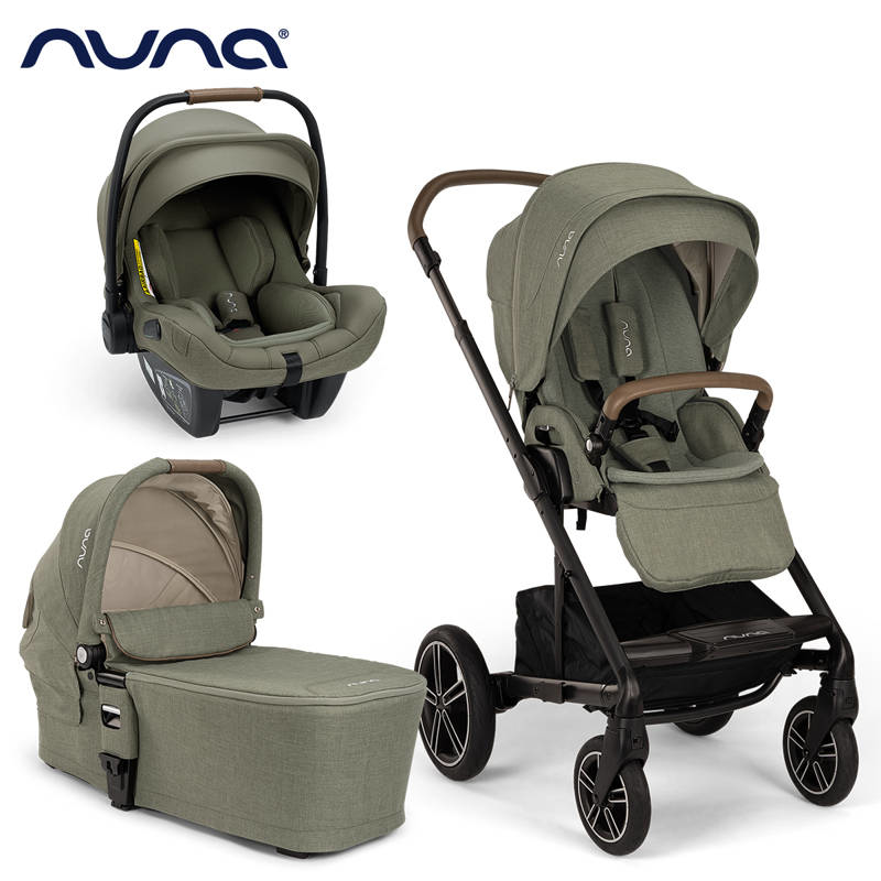 Nuna® Otroški voziček 3v1 Mixx™ Next + Pipa™ Next Pine