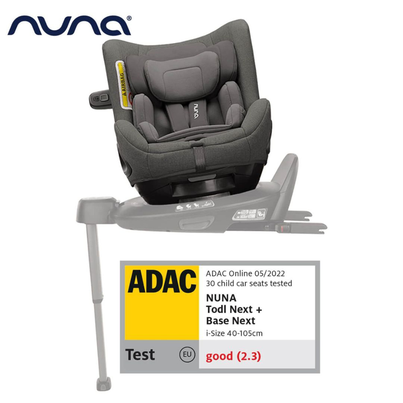 Nuna® Otroški avtosedež Todl™ Next 360° i-Size (40-105 cm) Thunder