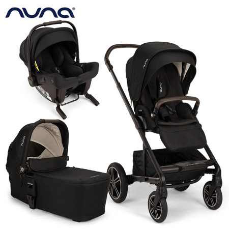 Nuna® Otroški voziček 3v1 Mixx™ Next + Pipa™ Urbn Caviar