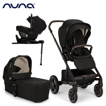 Slika Nuna® Otroški voziček 4v1 Mixx™ Next + Pipa™ Next Caviar + Isofix baza Next