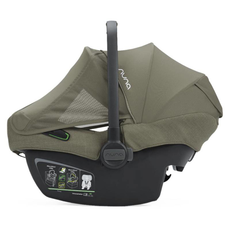 Nuna® Otroški voziček 4v1 Mixx™ Next + Pipa™ Next Pine + Isofix baza Next