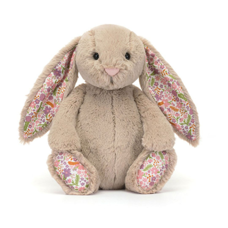 Slika za Jellycat® Plišani zec Blossom Beige Petal Medium 31cm