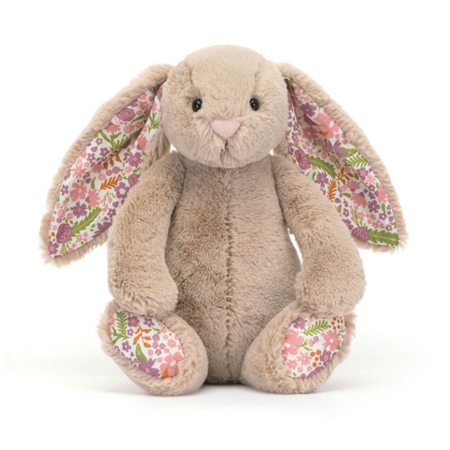 Jellycat® Plišasti zajček Blossom Beige Petal Small 18cm