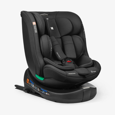 Slika KikkaBoo® Otroški avtosedež 360 i-Round i-SIZE (40-150 cm) Black