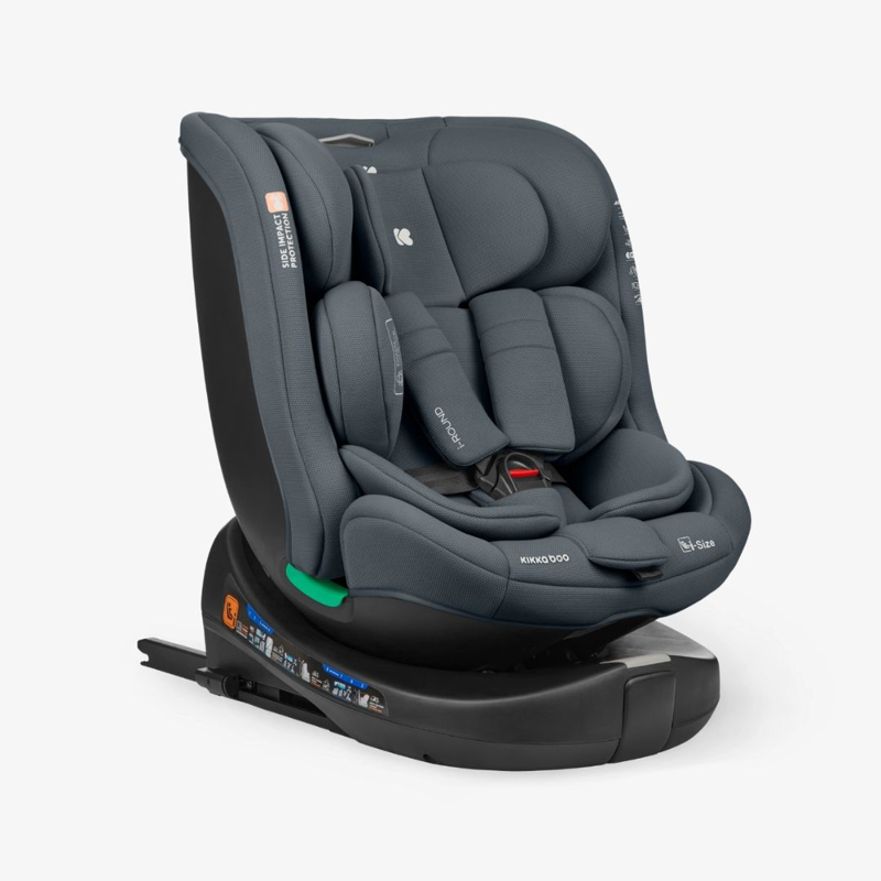 Slika za KikkaBoo® Dječja autosjedalica 360 i-Round i-SIZE (40-150 cm) Dark Grey