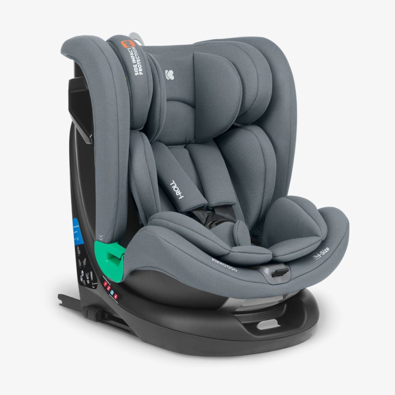 Slika za KikkaBoo® Dječja Autosjedalica 360 i-Roll i-SIZE (40-150 cm) Dark Grey
