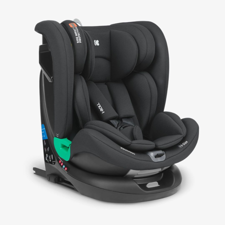 Slika za KikkaBoo® Dječja Autosjedalica 360 i-Roll i-SIZE (40-150 cm) Black