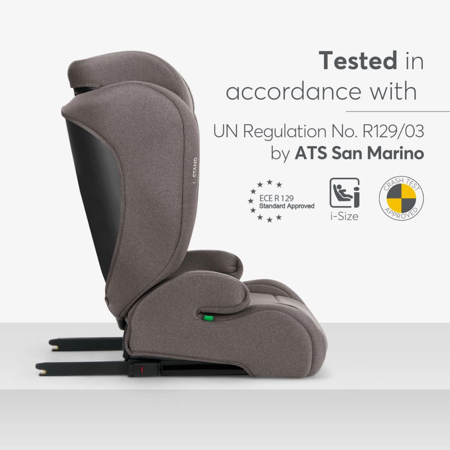 Slika za KikkaBoo® Dječja autosjedalica i-Stand i-SIZE (100-150 cm) Brown