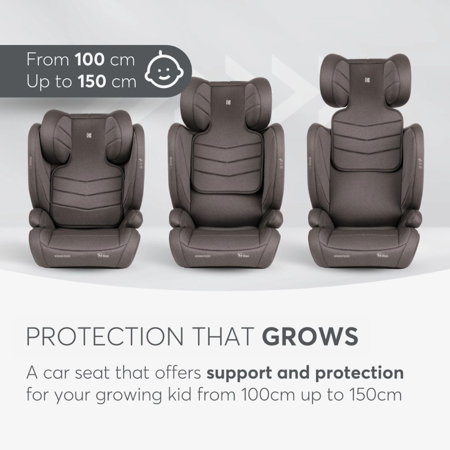 Slika za KikkaBoo® Dječja autosjedalica i-Stand i-SIZE (100-150 cm) Brown