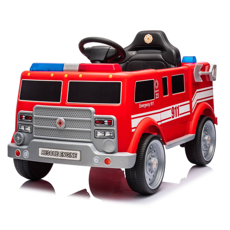 Slika za KikkaBoo® Vatrogasno vozilo na akumulator Little Fire Red + 12V/4AH
