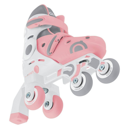Globber® Roleri Learning 2u1 XS/S: 26-29 Pastel Pink