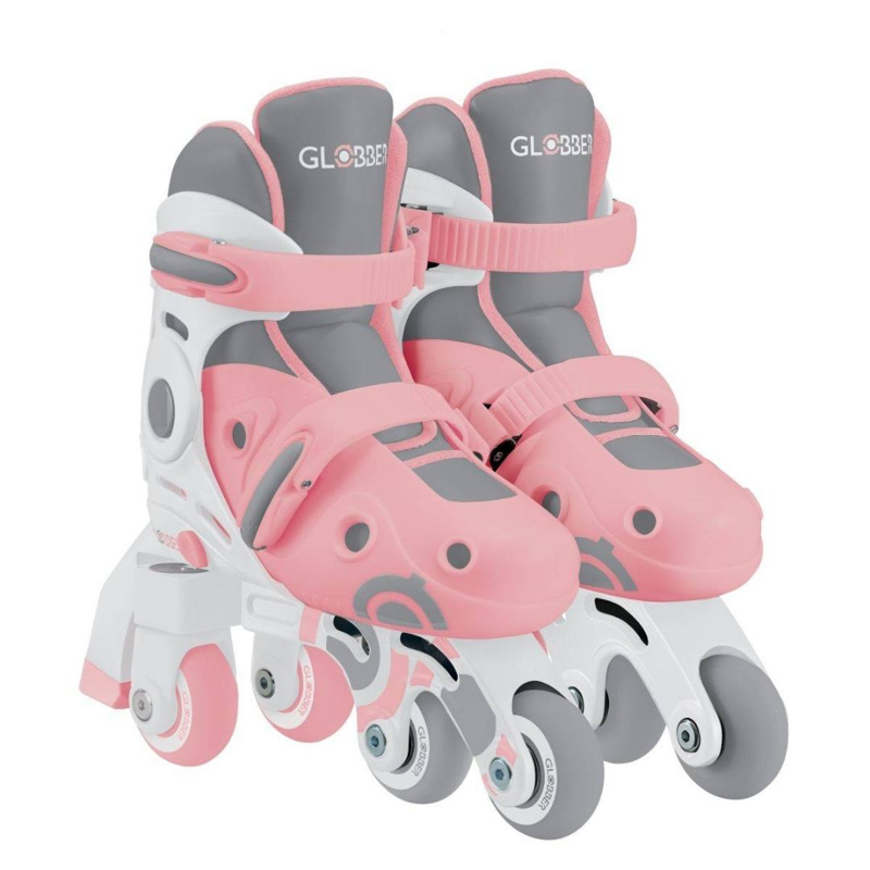 Globber® Rolerji Learning 2v1 S/M: 30-33 Pastel Pink