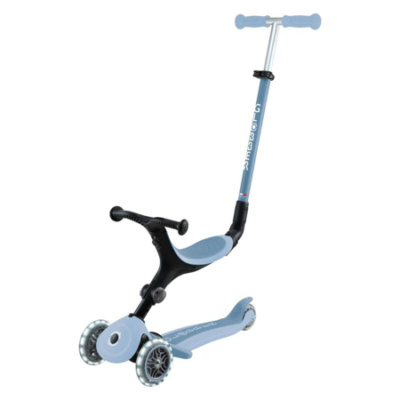 Picture of Globber® GO UP  Active ECO Foldable Scooter with Light-Up Wheels Blueberry