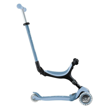 Picture of Globber® GO UP  Active ECO Foldable Scooter with Light-Up Wheels Blueberry