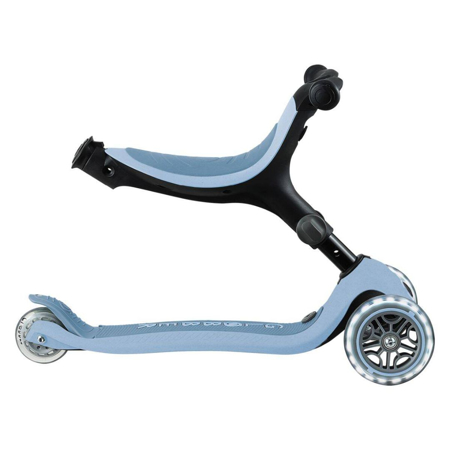 Picture of Globber® GO UP  Active ECO Foldable Scooter with Light-Up Wheels Blueberry