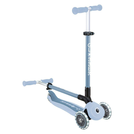 Picture of Globber® GO UP  Active ECO Foldable Scooter with Light-Up Wheels Blueberry