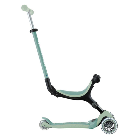 Slika za Globber® Sklopivi dječji skuter GO UP Active ECO s svjetlećim kotačima Pistachio