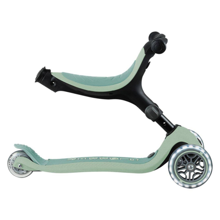 Slika za Globber® Sklopivi dječji skuter GO UP Active ECO s svjetlećim kotačima Pistachio