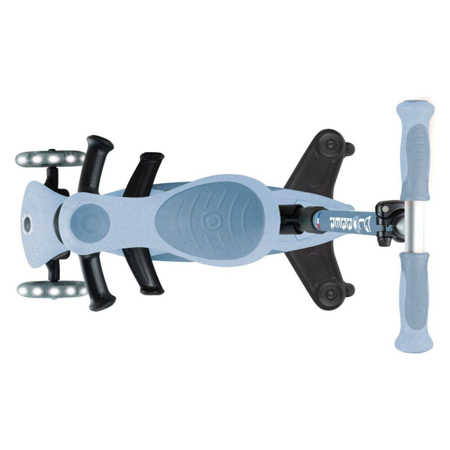 Slika za Globber® Sklopivi dječji skuter GO UP deluxe 360° s svjetlećim kotačima Blueberry