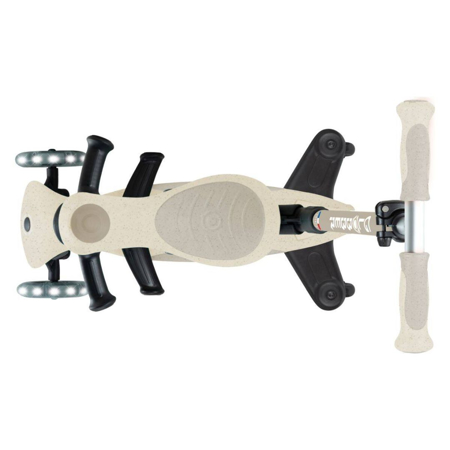 Globber® Zložljivi otroški skiro GO UP deluxe 360° s svetlečimi kolesi Taupe