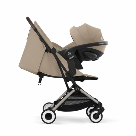 Cybex® Otroški voziček Orfeo (0-22kg) Almond Beige (Taupe Frame)