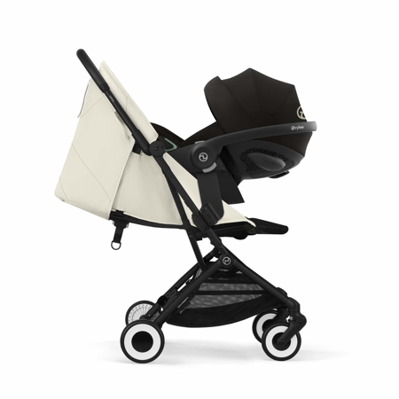 Picture of Cybex® Buggy Stroller Orfeo (0-22kg) Canvas White (Black Frame)
