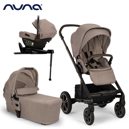 Slika Nuna® Otroški voziček 4v1 Mixx™ Next + Pipa™ Next Cedar + Isofix baza Next