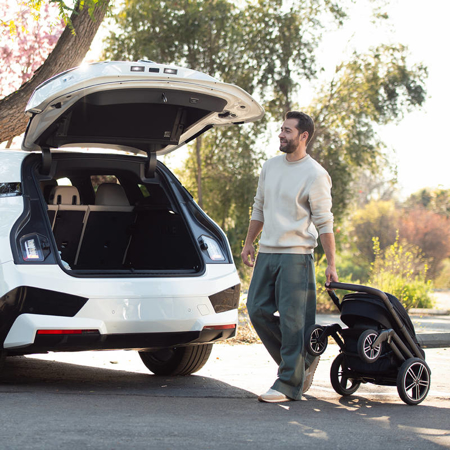 Picture of Nuna® Baby Stroller 4in1 Mixx™ Next + Pipa™ Next Biscotti + Isofix Base Next