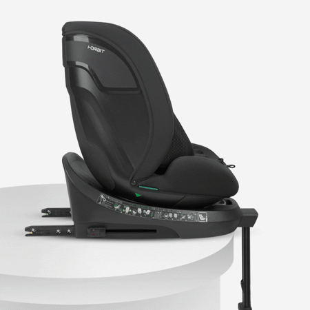 KikkaBoo® Otroški avtosedež 360° i-Orbit i-SIZE (40-150 cm) Black 2025