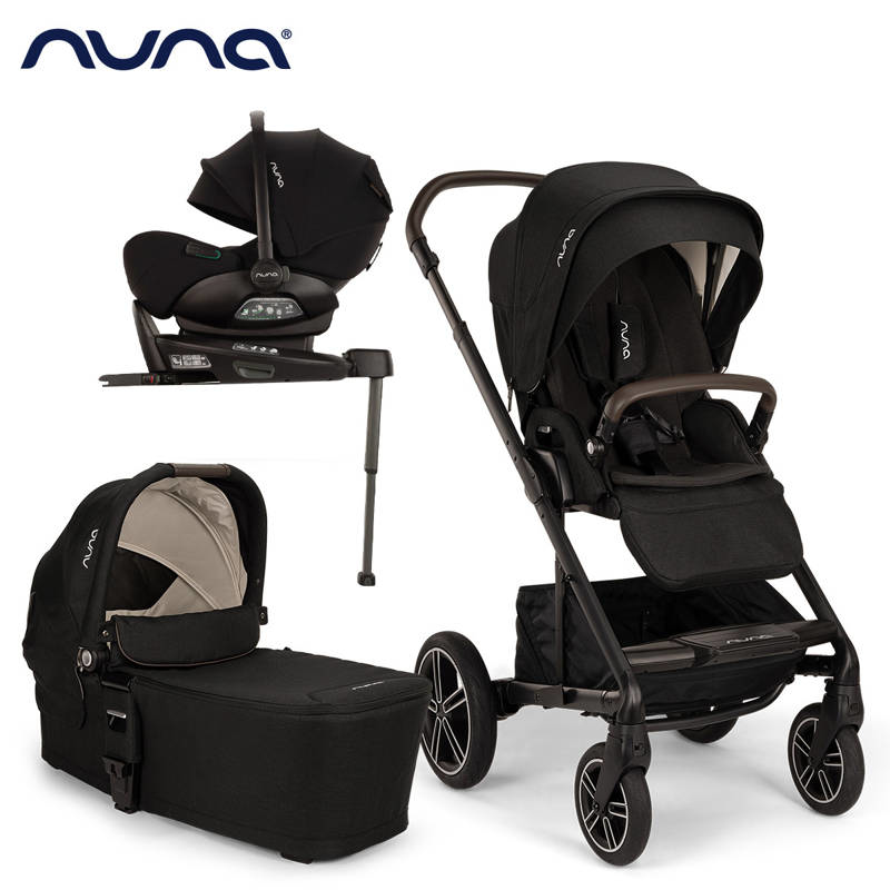 Slika za Nuna® Dječja kolica 4u1 Mixx™ Next + Arra™ Flex Caviar + Isofix baza Next