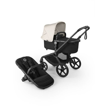 Slika Bugaboo® Otroški voziček 2v1 FOX 5 Renew Complete Black/Heritage Black - Misty White