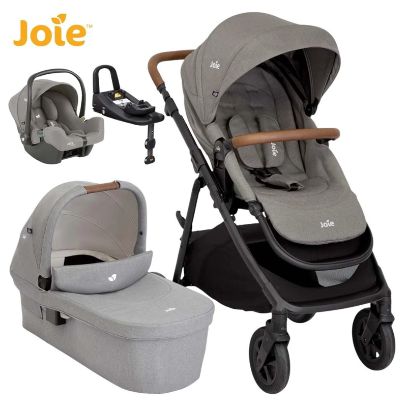 Joie® Otroški voziček 4v1 Alore™ + i-Snug™ 2 Pebble + I-Base™ Advance